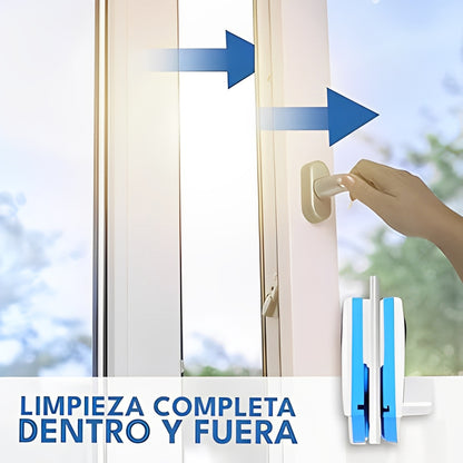 DuoGlass™- Limpiador de vidrios magnetico